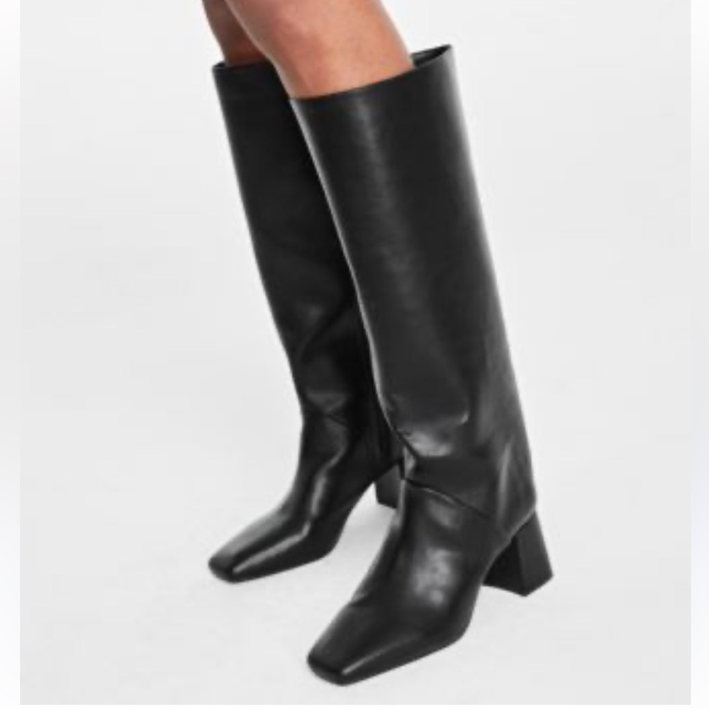 NIB, On 34th for Macys, Miller Chic Block Heel Knee-High Boots